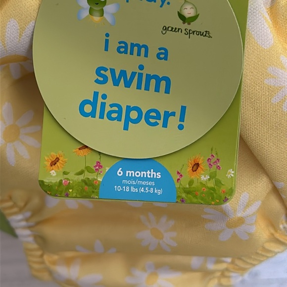 I play by green sprouts Swim Diaper Size 6 Months NEW - Picture 4 of 7